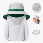 topi baseball 5 panel berbahan katun dengan Flat Embroidery dan Rhinestone - View 5