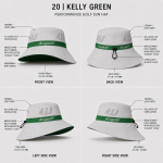 topi baseball 5 panel berbahan katun dengan Flat Embroidery dan Rhinestone - View 6