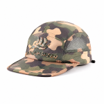 gorra de beisbol de 5 paneles de algodon con Flat Embroidery y Rhinestone - View 1
