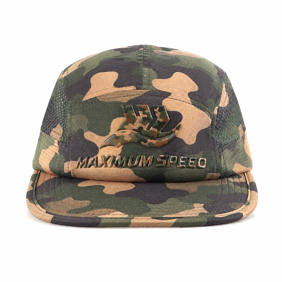 Unstructured Camo Camp caps