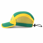 gorra de beisbol de 5 paneles de algodon con Flat Embroidery y Rhinestone - View 3