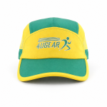 gorra de beisbol de 5 paneles de algodon con Flat Embroidery y Rhinestone - View 2