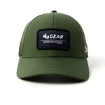 casquette trucker 6 panneaux en tissu fonctionnel avec ecusson tisse et perforation laser - View 6