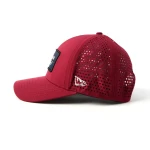 casquette trucker 6 panneaux en tissu fonctionnel avec ecusson tisse et perforation laser - View 7
