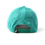 casquette trucker 6 panneaux en tissu fonctionnel avec ecusson tisse et perforation laser - View 11