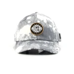 6-Panel Baseball Cap with Leather Patch and Rubber Patch - View 6