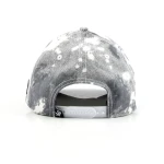 6-Panel Baseball Cap with Leather Patch and Rubber Patch - View 8