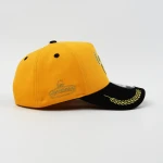 cappellino da baseball a 5 pannelli in cotone con Flat Embroidery e grafica termotrasferita - View 5