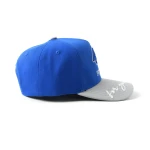 5-Panel Baseball Cap with Flat Embroidery and Chain Stitch Embroidery - View 5