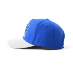 5-Panel Baseball Cap with Flat Embroidery and Chain Stitch Embroidery - View 3