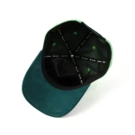 5-Panel Baseball Cap with Flat Embroidery and Chain Stitch Embroidery - View 7