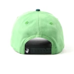5-Panel Baseball Cap with Flat Embroidery and Chain Stitch Embroidery - View 4
