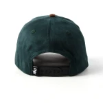 5-Panel Baseball Cap with Flat Embroidery and Chain Stitch Embroidery - View 4