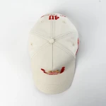 Streetwear 5パネルベースボールキャップ メタルプレート・Flat Embroidery仕様 - View 6