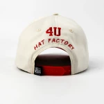 Streetwear 5パネルベースボールキャップ メタルプレート・Flat Embroidery仕様 - View 4
