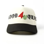 5-Panel Baseball Cap with 3D Embroidery - View 5