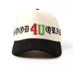5-Panel Baseball Cap with 3D Embroidery - View 6