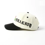 5-Panel Baseball Cap with 3D Embroidery - View 9