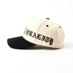5-Panel Baseball Cap with 3D Embroidery - View 10