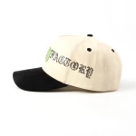 5-Panel Baseball Cap with 3D Embroidery - View 11