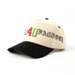 5-Panel Baseball Cap with 3D Embroidery - View 3