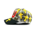 5-Panel Baseball Cap with 3D Embroidery - View 6