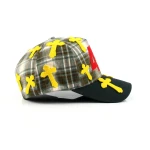 5-Panel Baseball Cap with 3D Embroidery - View 8