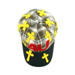 5-Panel Baseball Cap with 3D Embroidery - View 9