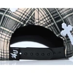 5-Panel Baseball Cap with 3D Embroidery - View 3
