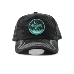 бейсболка с 5 панелями из Suede с Flat Embroidery и резиновый патч - View 2