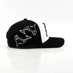 casquette baseball 5 panneaux en coton avec Flat Embroidery - View 5