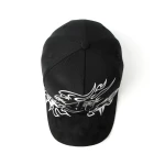 5-Panel Baseball Cap with Flat Embroidery and 3D Embroidery - View 6