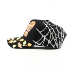 5-Panel Baseball Cap with Flat Embroidery and 3D Embroidery - View 7