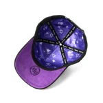 5-Panel Baseball Cap aus Baumwolle mit Flat Embroidery und Rhinestone - View 7