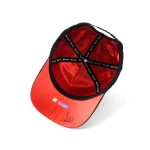 Streetwear 5-Panel Baseball Cap with Flat Embroidery and Rhinestone - View 7