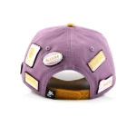 Streetwear 5-Panel Baseball Cap with Flat Embroidery and 3D Embroidery - View 5