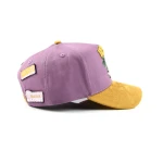 Streetwear 5-Panel Baseball Cap with Flat Embroidery and 3D Embroidery - View 6