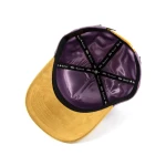 Streetwear 5-Panel Baseball Cap with Flat Embroidery and 3D Embroidery - View 8
