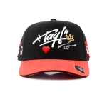 5-Panel Baseball Cap aus Streetwear mit Flat Embroidery und Rhinestone - View 7