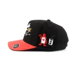 5-Panel Baseball Cap aus Streetwear mit Flat Embroidery und Rhinestone - View 8