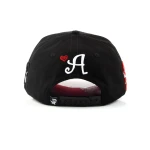 5-Panel Baseball Cap aus Streetwear mit Flat Embroidery und Rhinestone - View 9