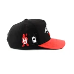 5-Panel Baseball Cap aus Streetwear mit Flat Embroidery und Rhinestone - View 10