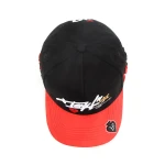 5-Panel Baseball Cap aus Streetwear mit Flat Embroidery und Rhinestone - View 11