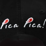 topi baseball 5 panel berbahan katun dengan emboss frekuensi tinggi dan Flat Embroidery - View 8