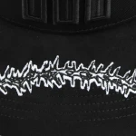 Streetwear 5-Panel Baseball Cap with Flat Embroidery and 3D Embroidery - View 11