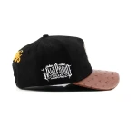 Streetwear 5-Panel Baseball Cap with Flat Embroidery and Rhinestone - View 5