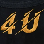 Streetwear 5-Panel Baseball Cap with Flat Embroidery and Rhinestone - View 9