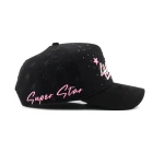gorra de beisbol de 5 paneles de algodon con Flat Embroidery y bordado chenilla - View 5