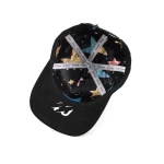 gorra de beisbol de 5 paneles de algodon con Flat Embroidery y bordado chenilla - View 7