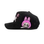 gorra de beisbol de 5 paneles de algodon con Flat Embroidery y bordado chenilla - View 3